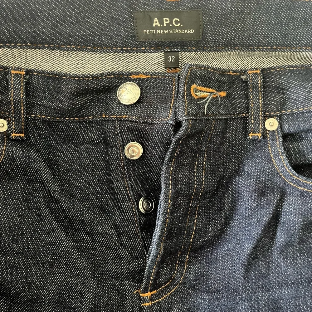 A.P.C. Blue Jeans - Raw Denim worn once!! - Picture 4 of 5